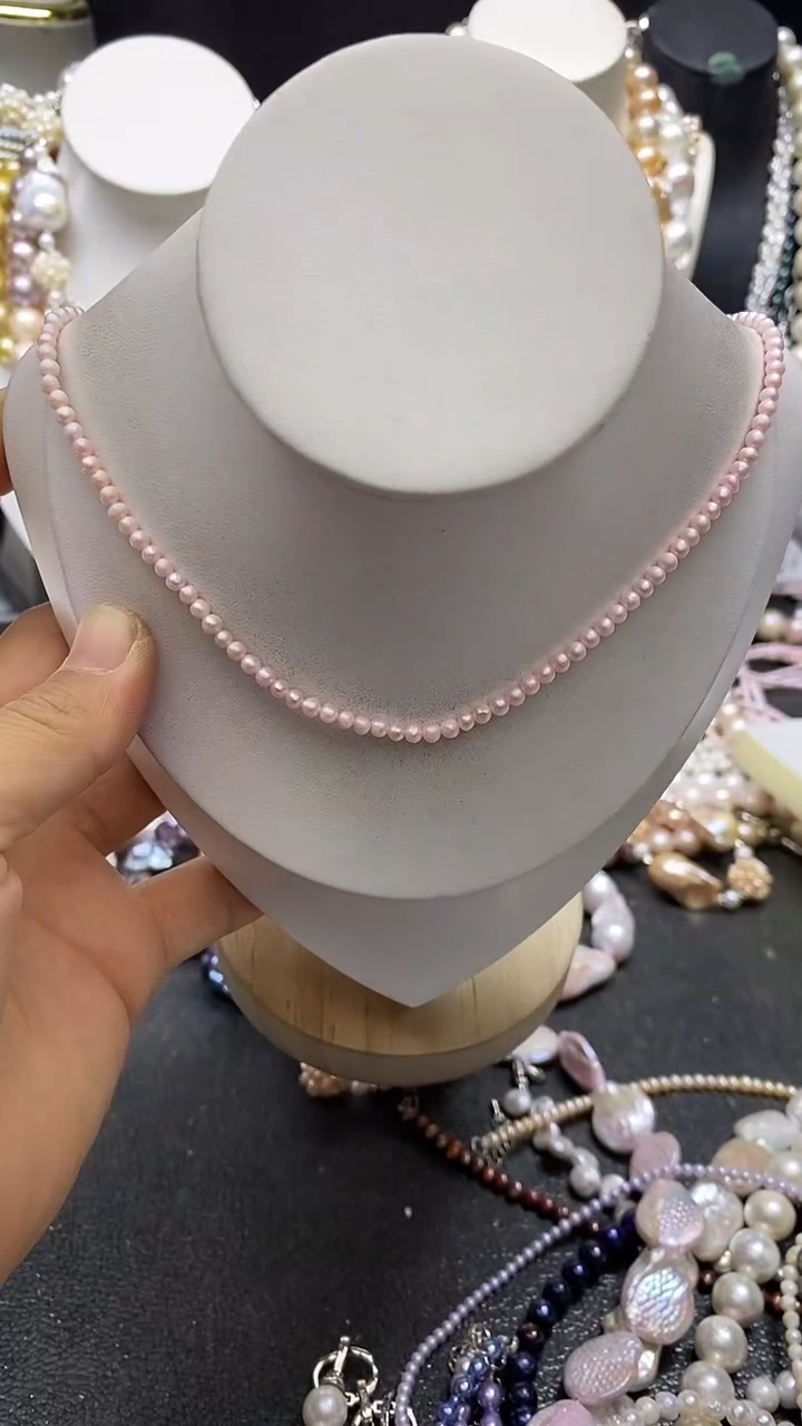 颈饰未镶嵌淡水珍珠多人