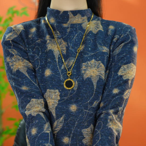 【出口原单】X2035 2025年专柜款高级亲肤打底衫显瘦弹性上衣真1218