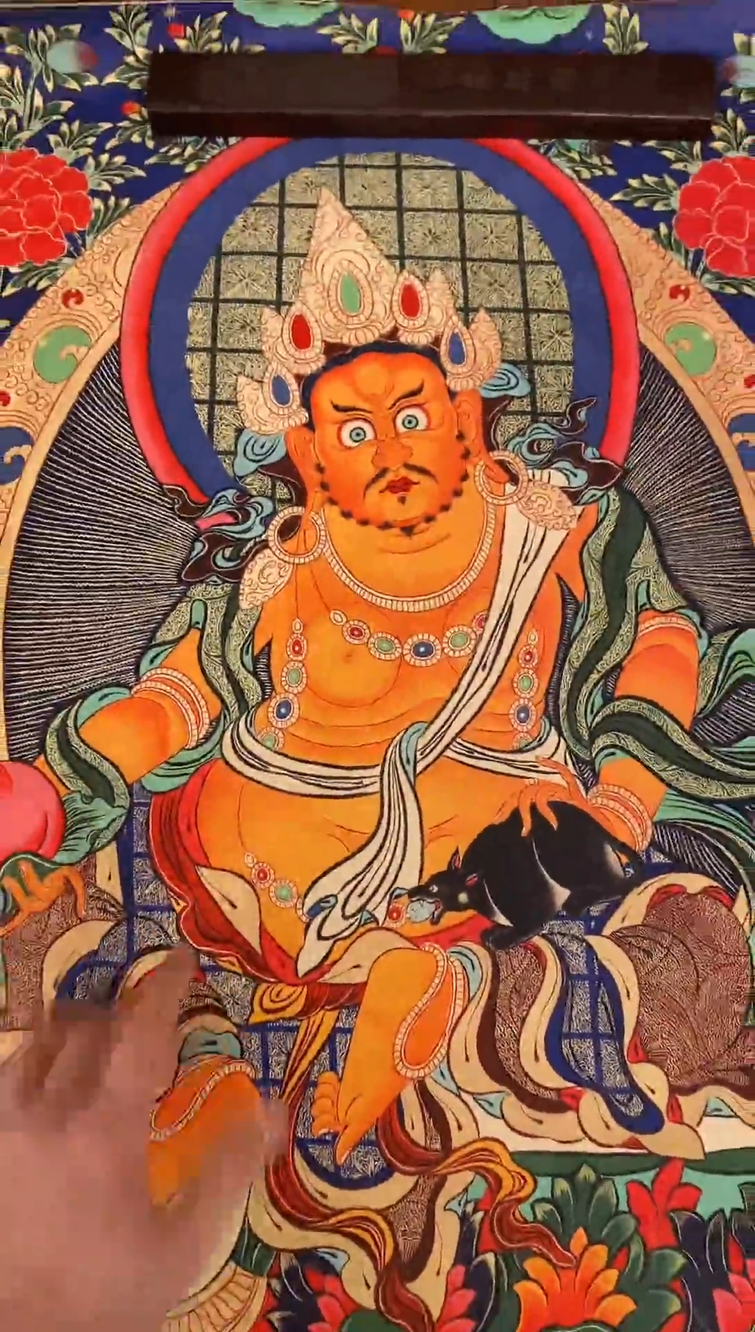 装裱画精美唐卡tk16056