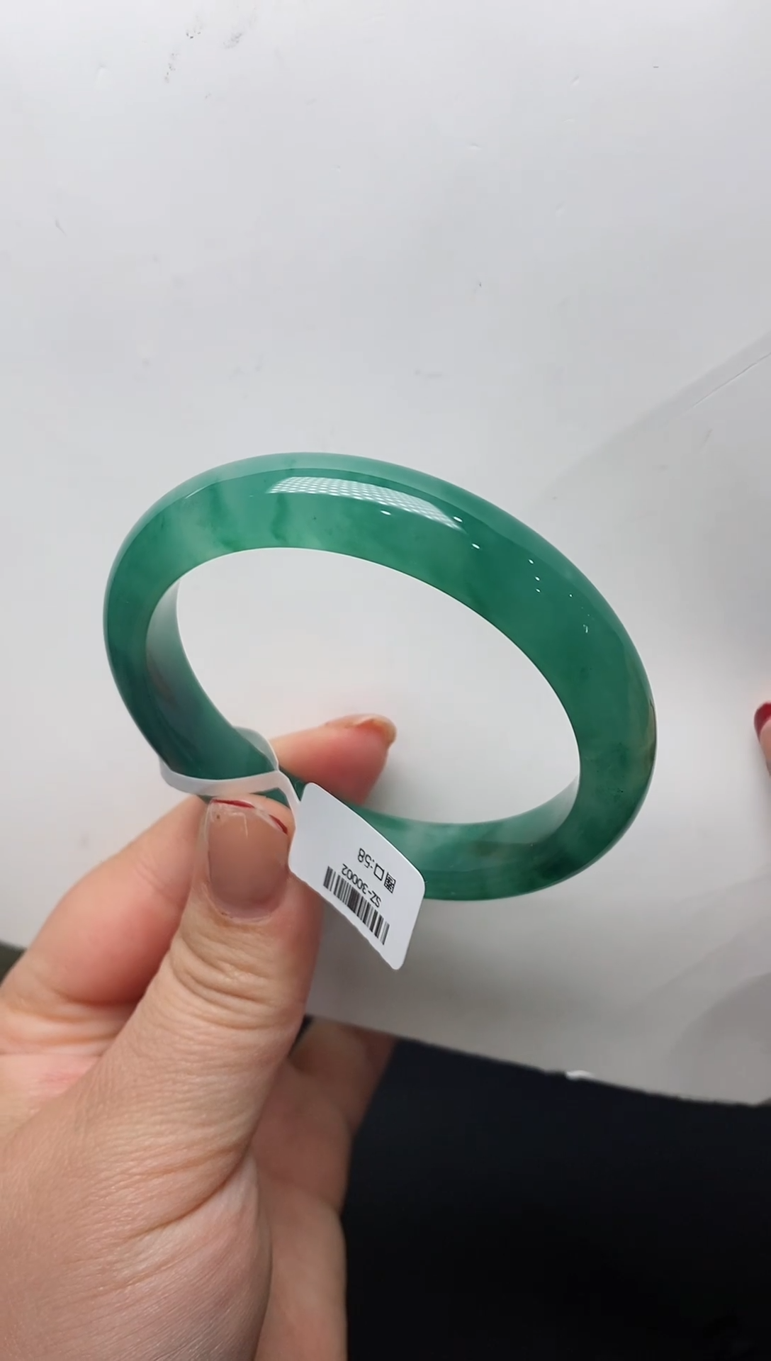 【闪购商品】石英质玉手镯未镶嵌纯天然非洲翠（独龙玉）11