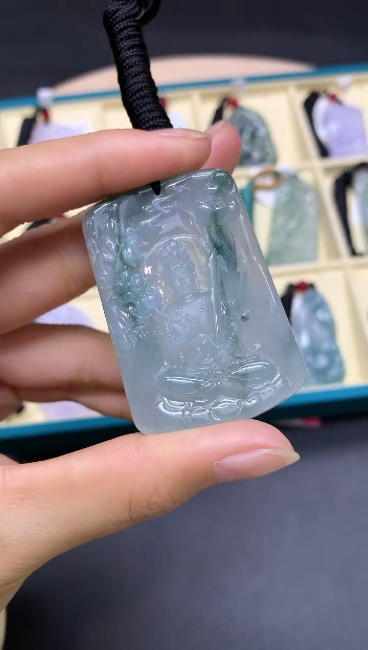 【闪购商品】定制翡翠未镶嵌虚空藏【无服务费】