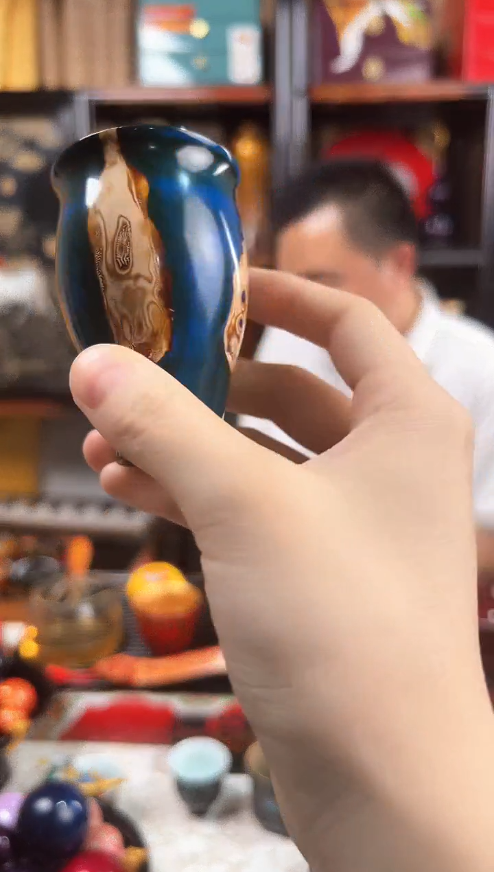 非遗太古大漆闻香杯