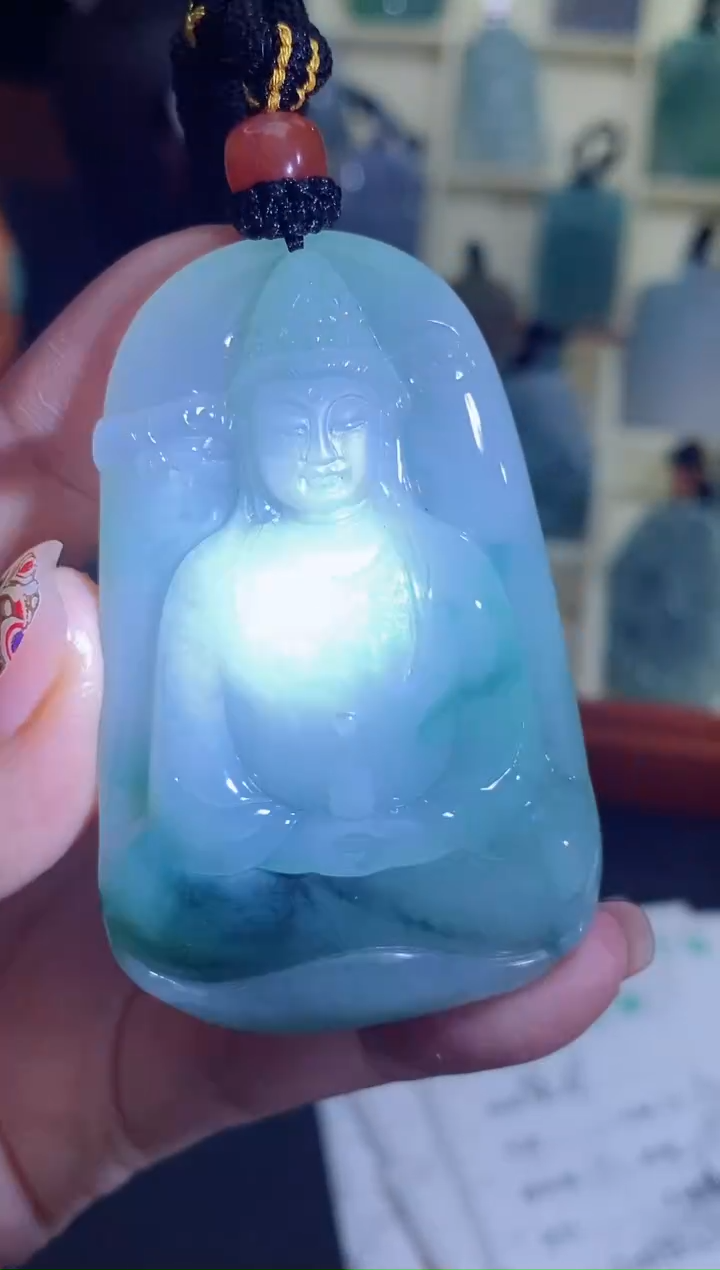 颈饰未镶嵌翡翠缅甸天然翡翠