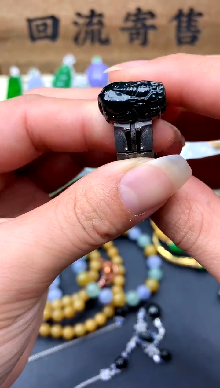 【闪购商品】翡翠戒指18K金镶嵌229-中国好珍宝