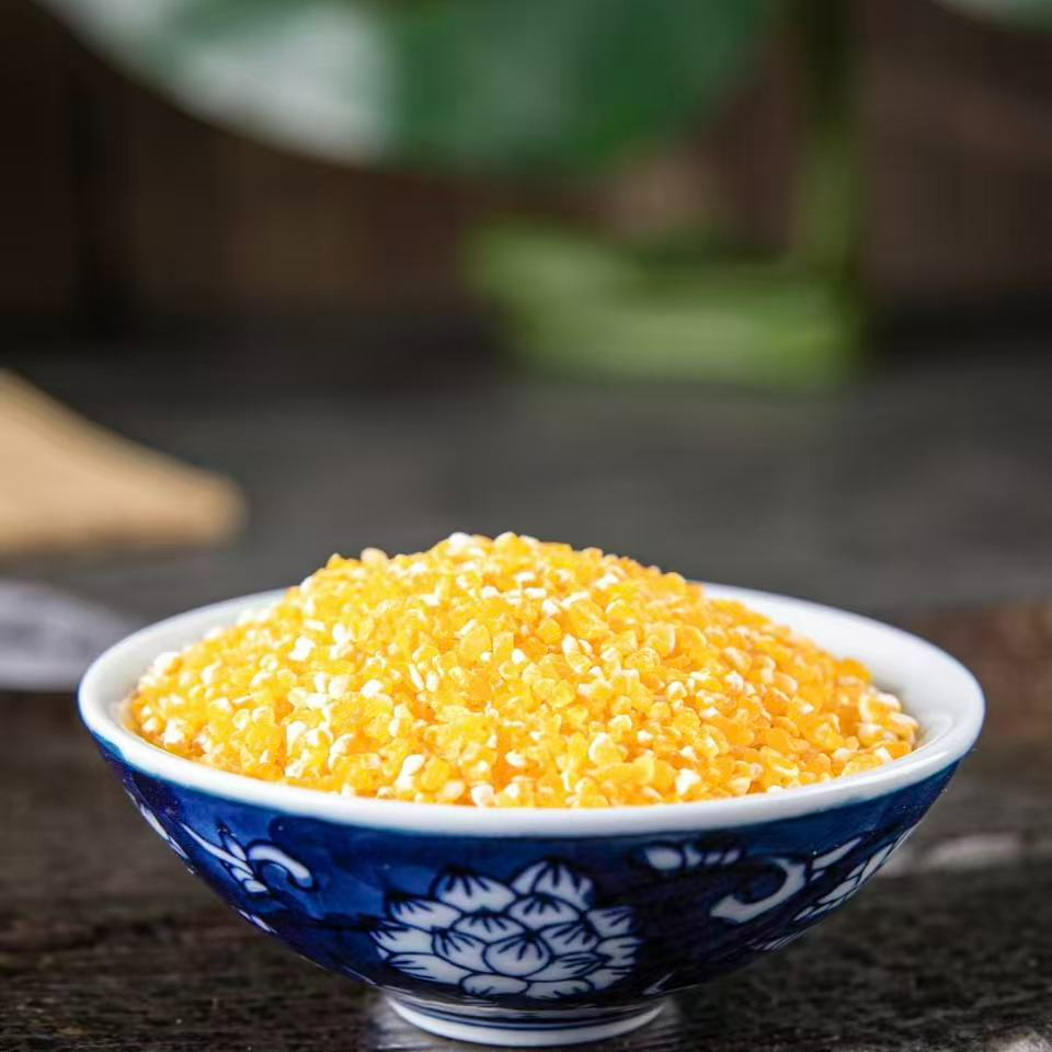 香糯包谷糁当季新鲜玉米糁可煮粥煮饭粗粮
