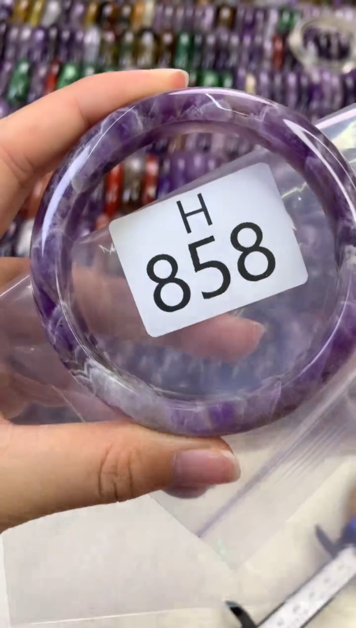 【闪购商品】水晶水晶手镯H未镶嵌858-60