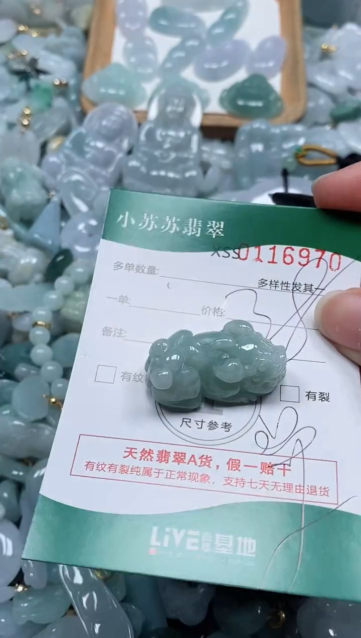 【闪购商品】翡翠颈饰未镶嵌闪购商品0116970