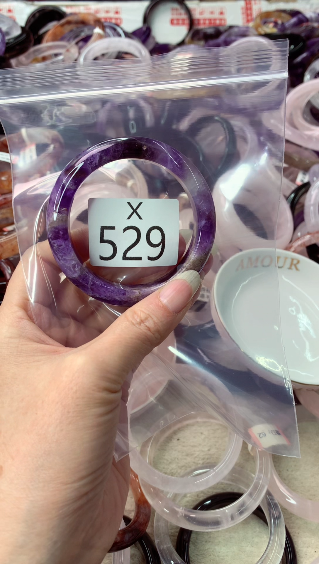 未镶嵌手镯水晶X529-51+