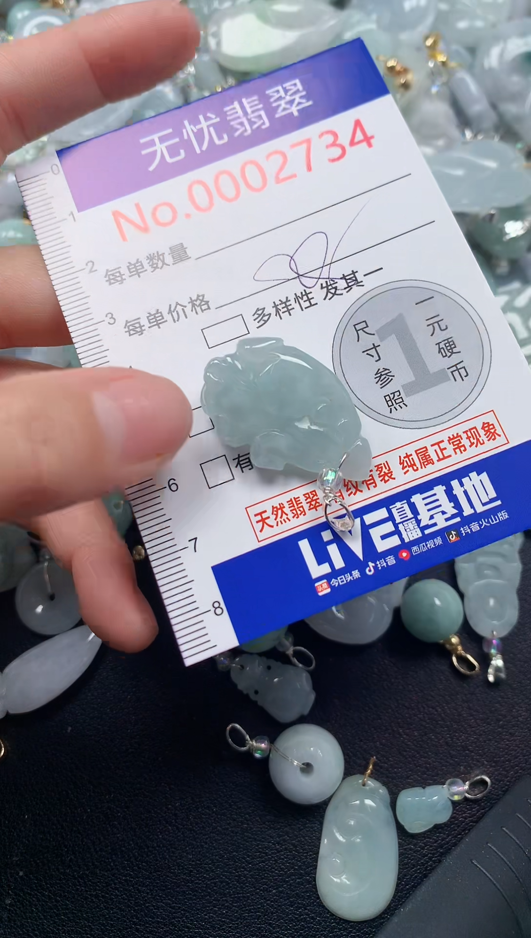 颈饰未镶嵌翡翠2734