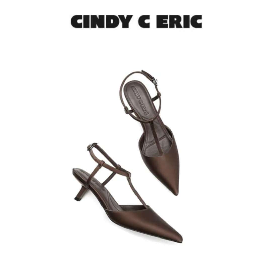 【刘彤推荐】尖头猫跟半凉鞋