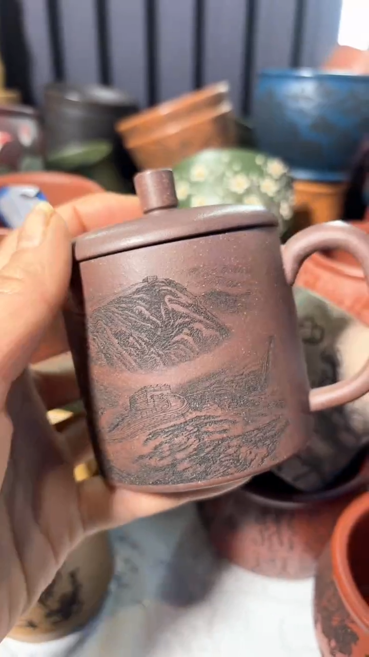 【闪购商品】紫砂茶杯紫砂主人杯放漏