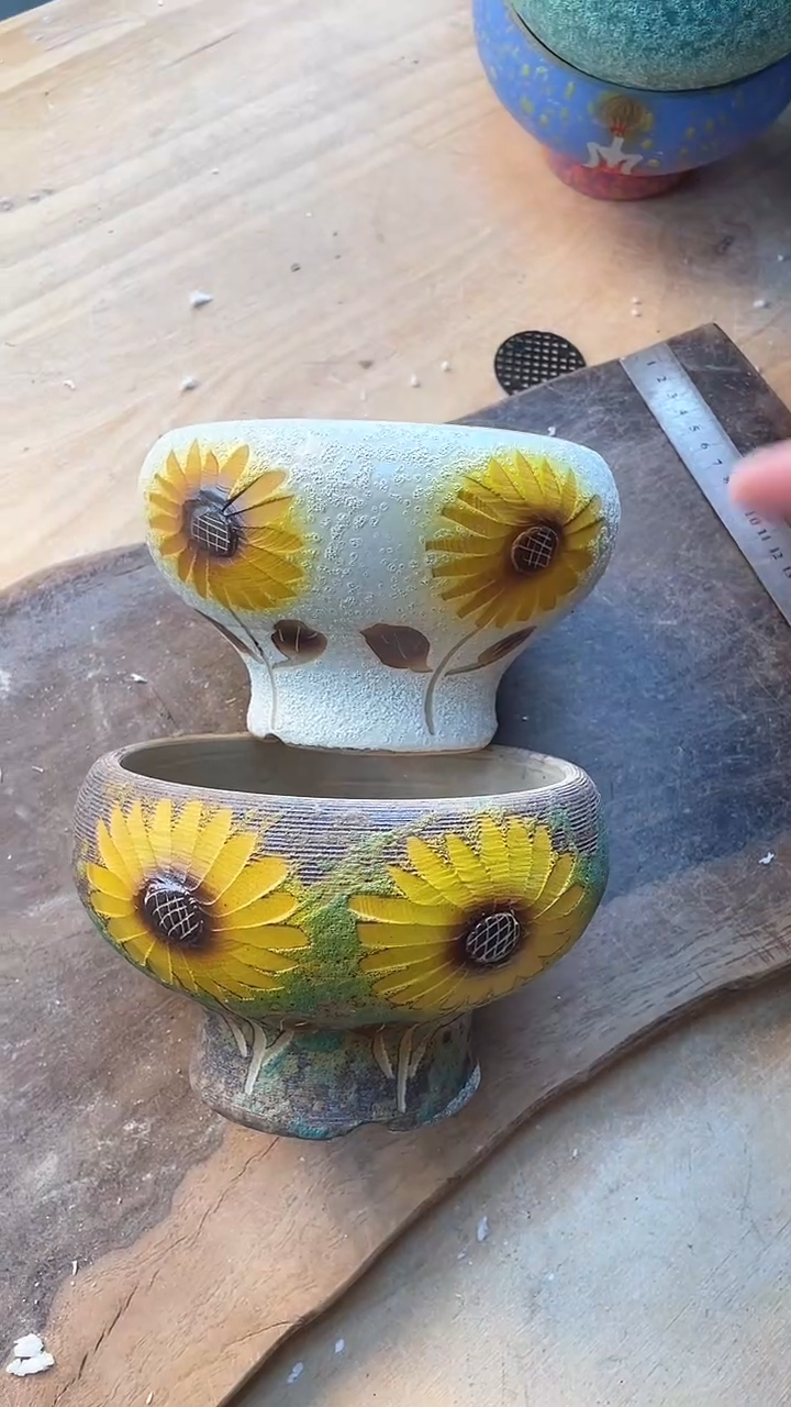 【闪购商品】摆件14-102口14高11    二个