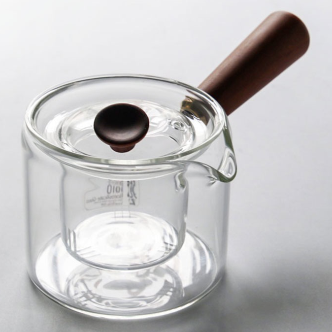 直觉C396玻璃侧把壶