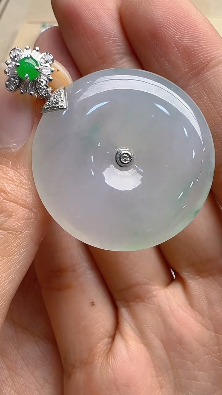 【闪购商品】翡翠吊坠(不含链)18K金镶嵌多样性团购发一件