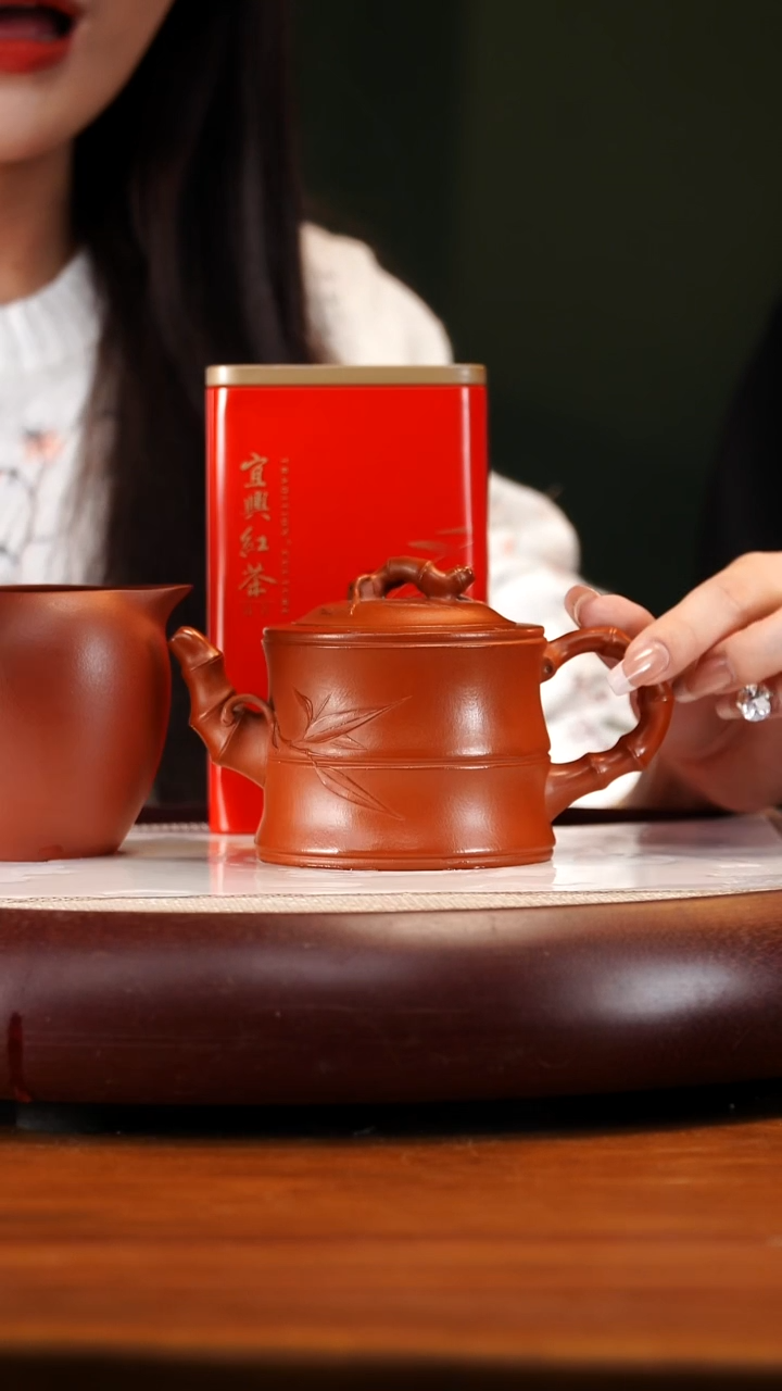 BYM6大红袍竹鼓240cc