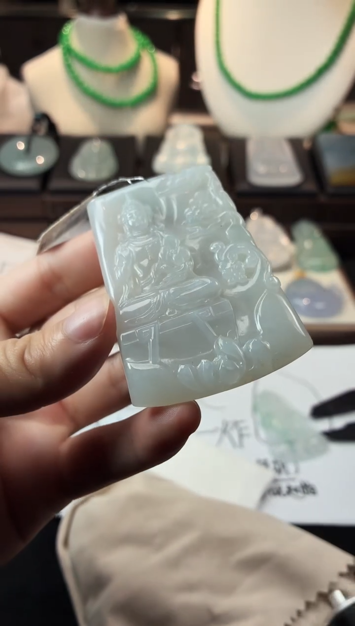 未镶嵌定制翡翠毛货不退不换