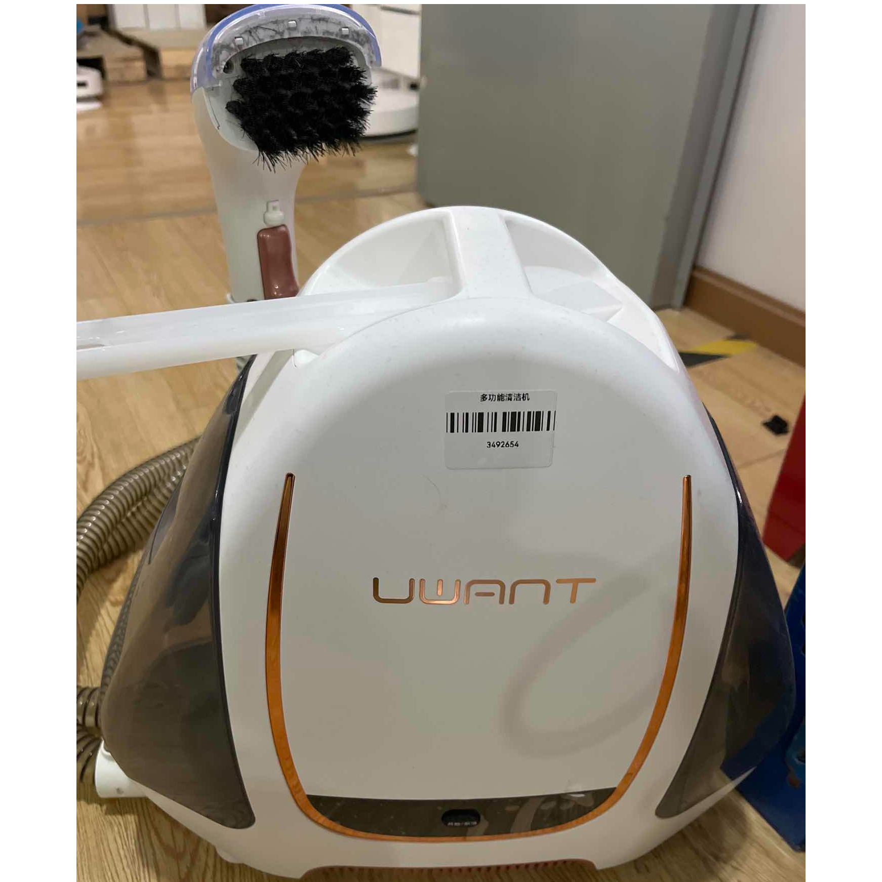 9新  【二手】友望（UWANT）武汉仓布艺清洁机轻微划痕功能完好