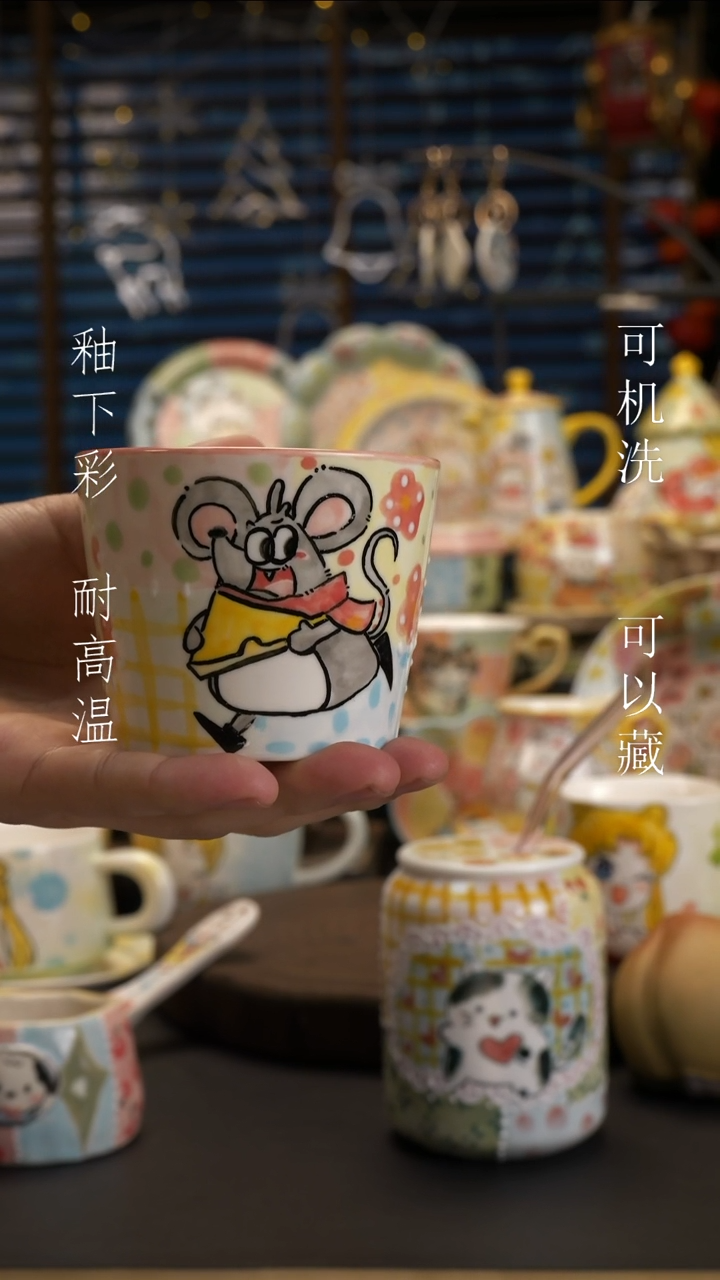 【闪购商品】【原创设计】景德镇手绘陶瓷