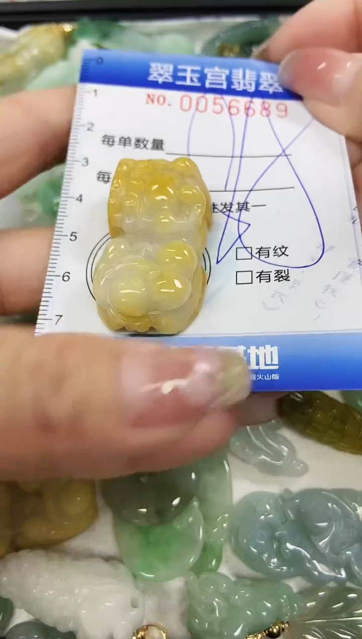 【闪购商品】翡翠颈饰未镶嵌闪购商品0056689