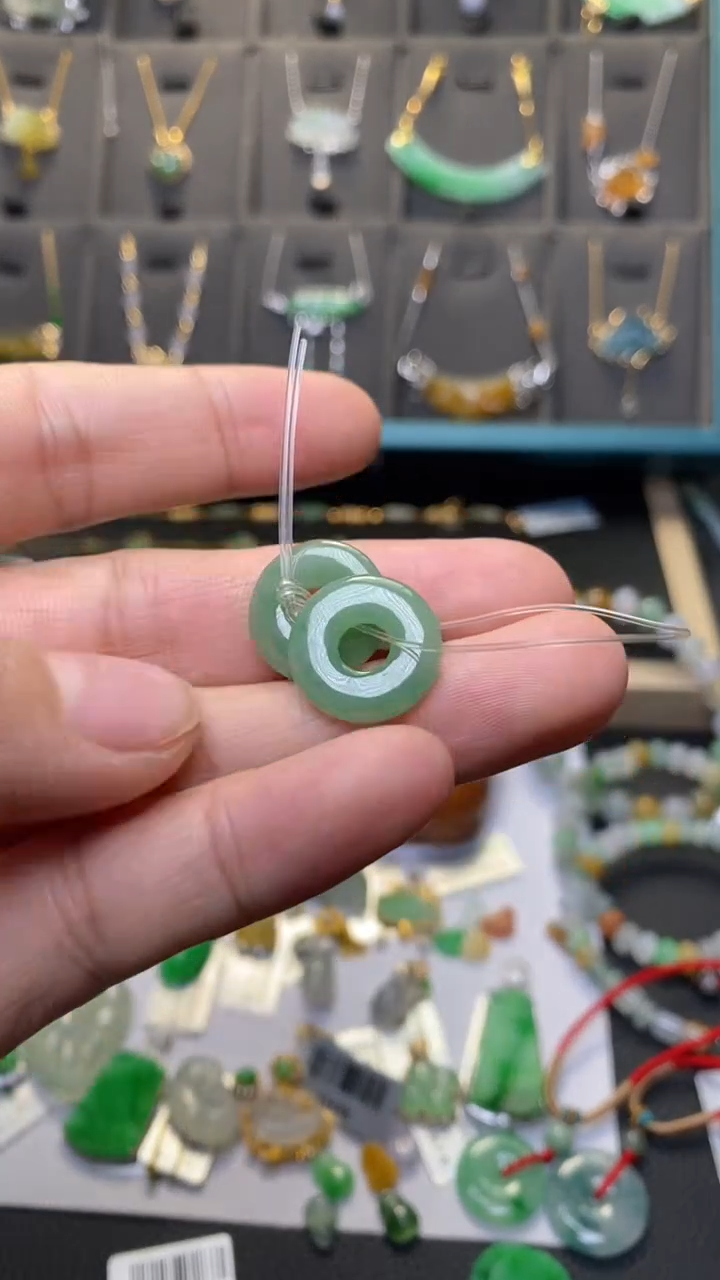 颈饰未镶嵌翡翠39347