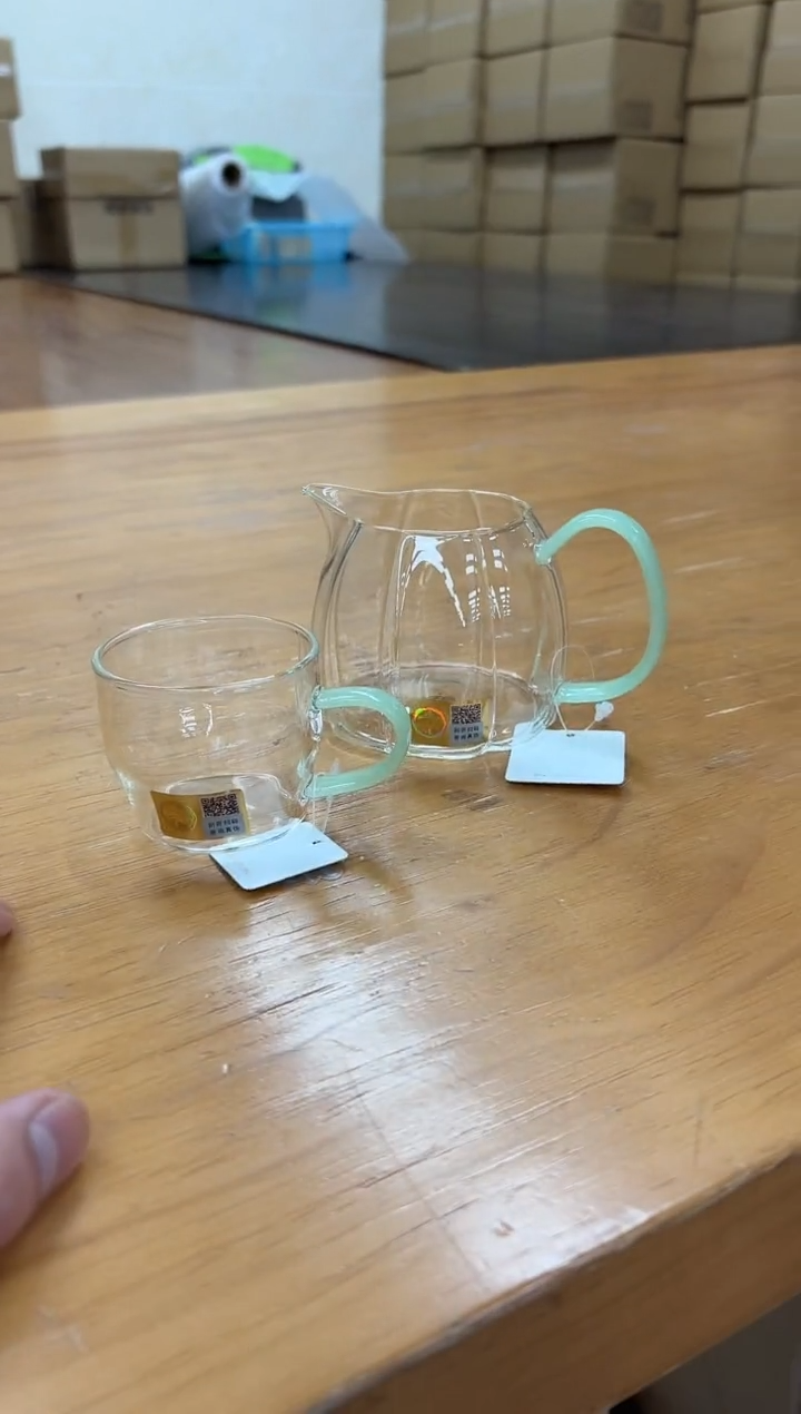 禾器-倾妍茶海-浅玉色+禾器清尚浅玉色1个