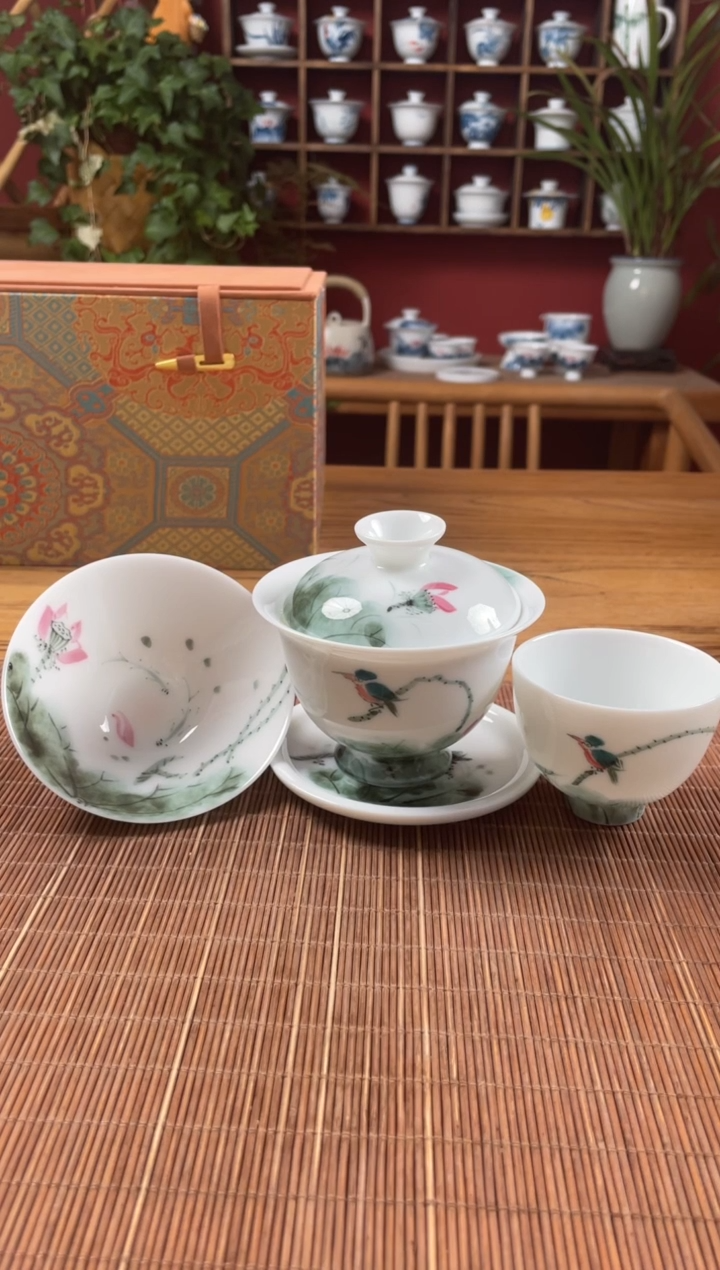 盖碗/杯群芳斋闪购链接（以闪拍图片为准）