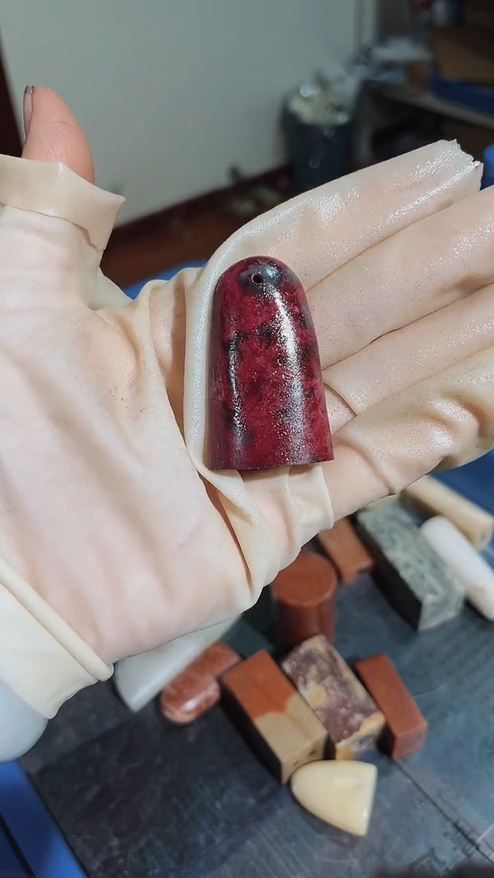 老挝石艺瑕疵不规则章