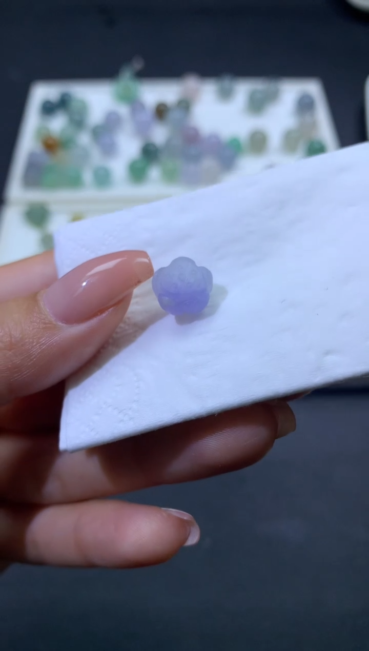 【闪购商品】定制翡翠未镶嵌卡10.2*7.7