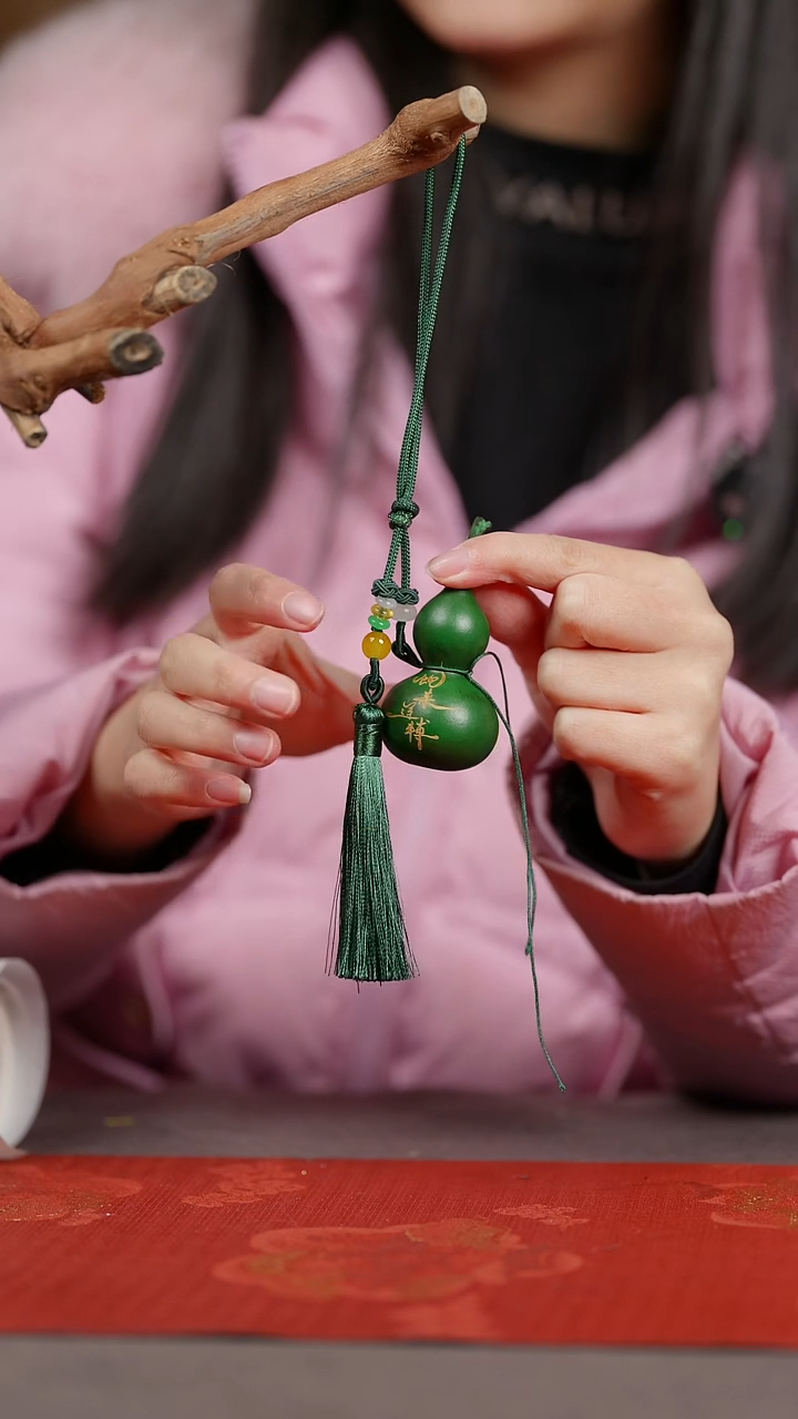 【闪购商品】44号葫芦摆件车挂手持