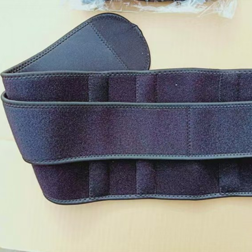 黑色运动高弹力护腰