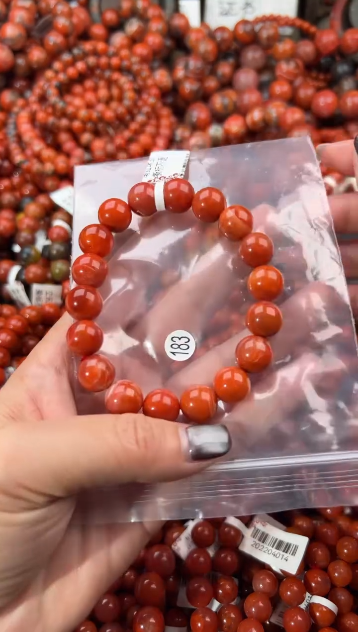 未镶嵌手串南红玛瑙11+