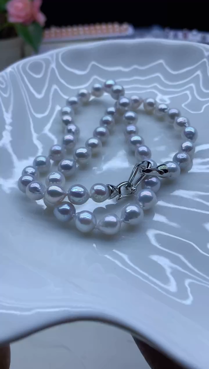 【闪购商品】淡水珍珠颈饰未镶嵌淡水珍珠项链