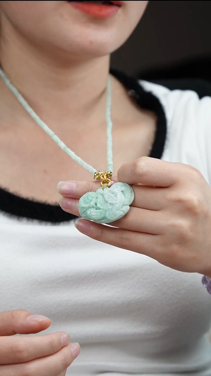 吊坠(赠链)未镶嵌翡翠19