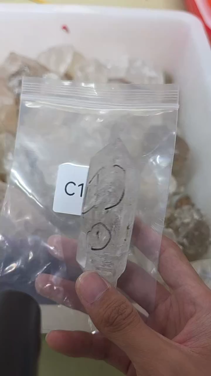 未镶嵌珠宝半成品水晶C1085
