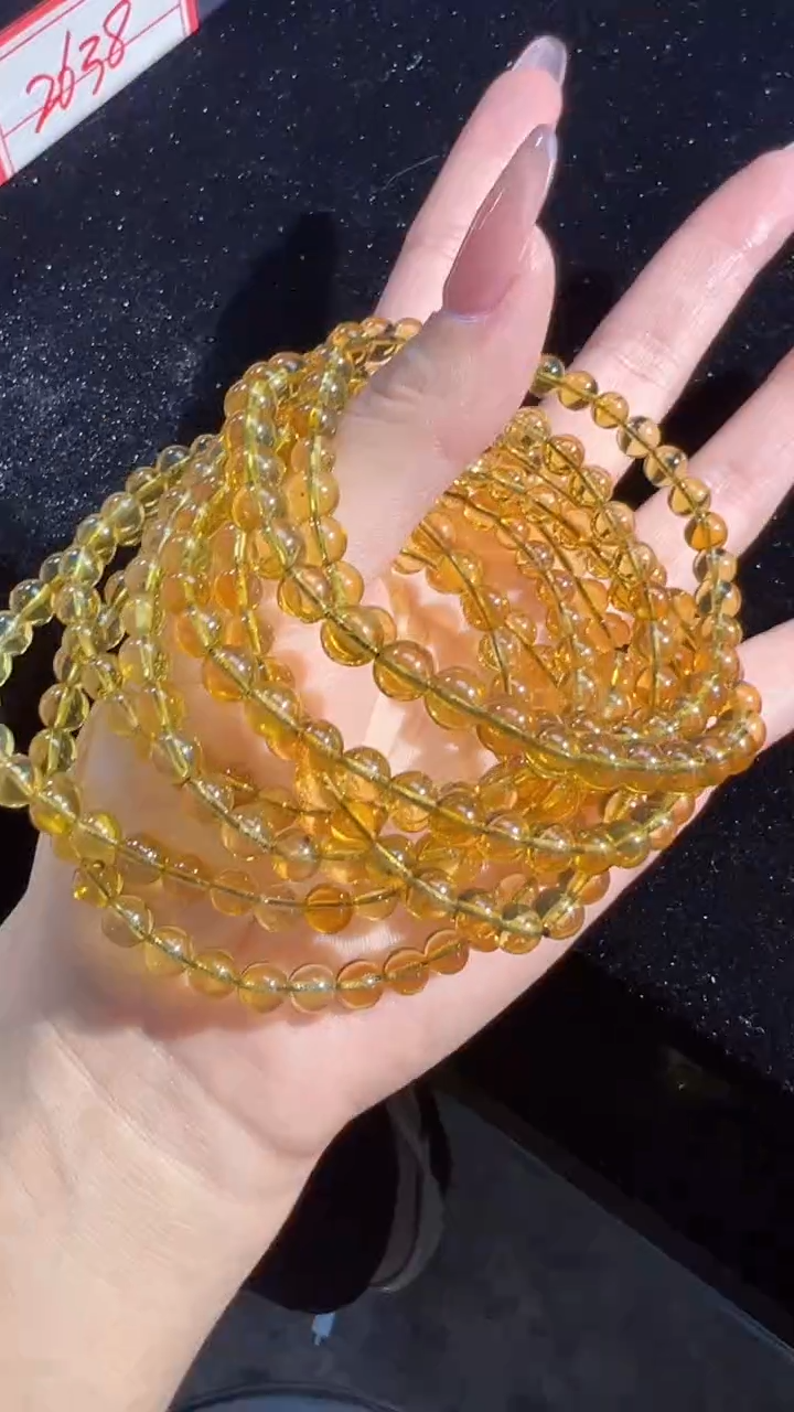 【闪购商品】琥珀手串未镶嵌手串商品多样性发货1
