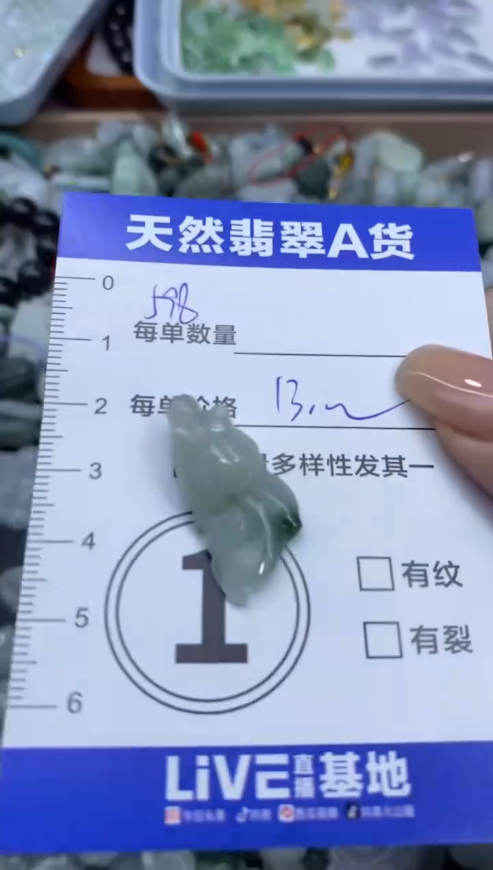 颈饰未镶嵌翡翠天然翡翠A货批量多样性发一件