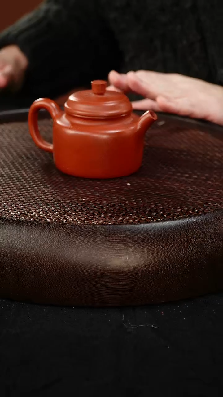 茶壶紫砂德钟 红降坡泥