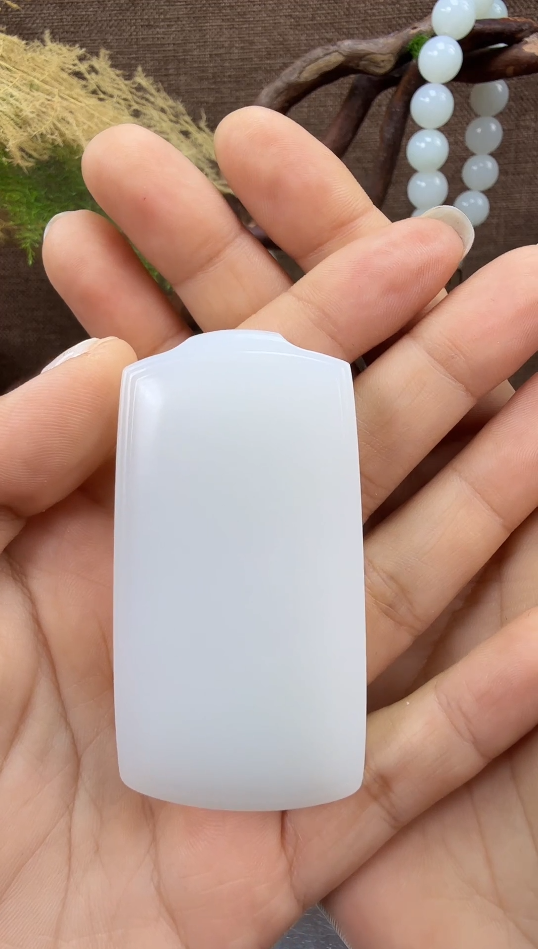 未镶嵌和田玉把件哥***说和田玉