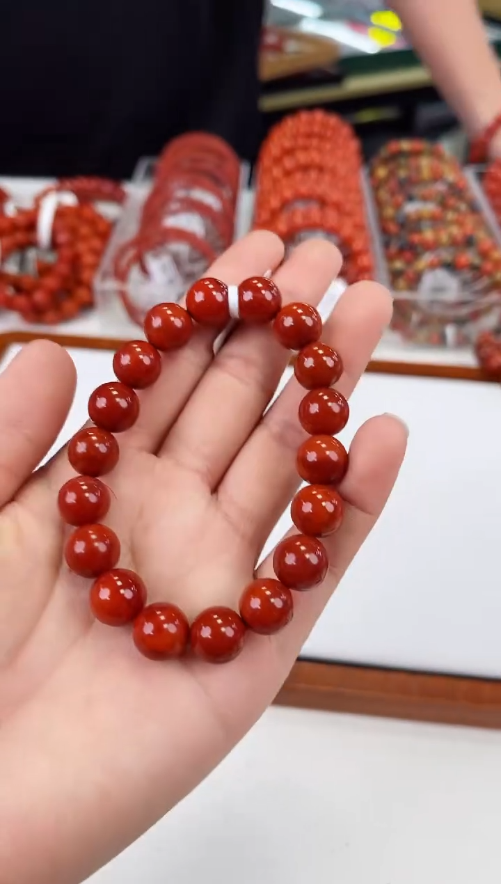 【闪购商品】南红玛瑙瓦西手串11+未镶嵌一个/条
