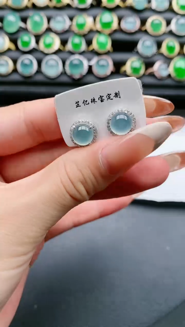 【闪购商品】翡翠戒指银S925镶嵌1111111