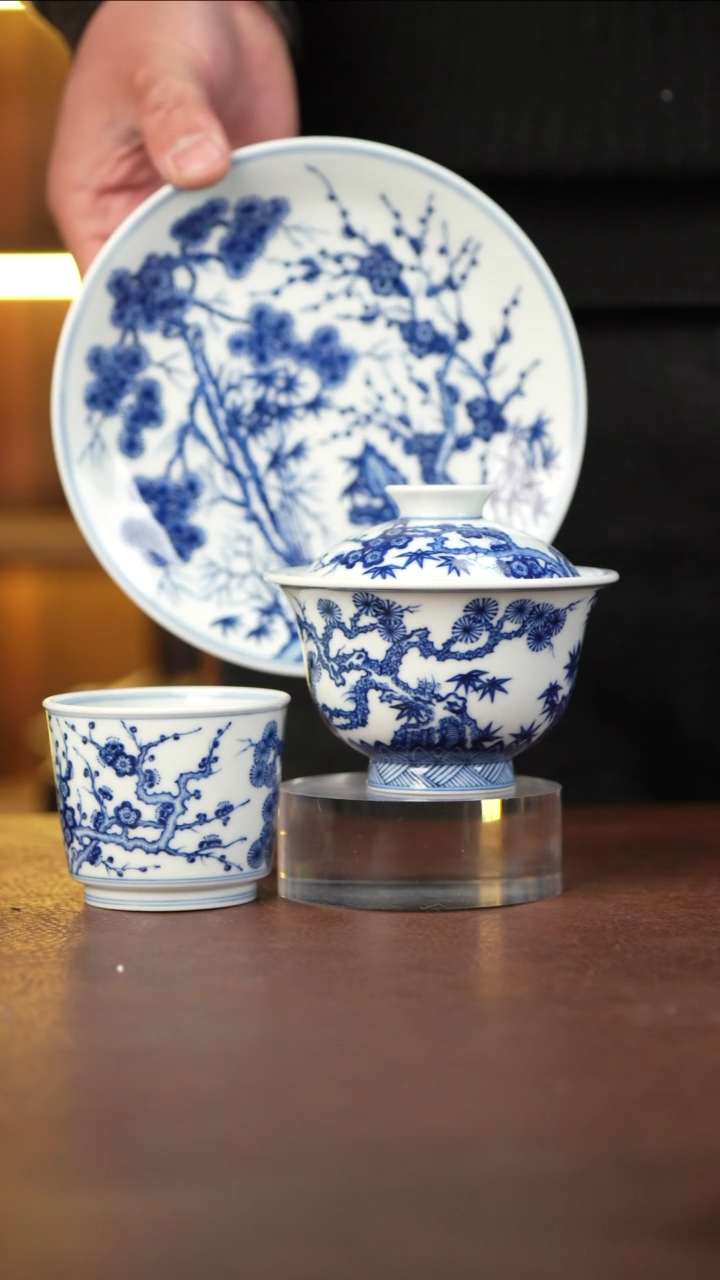 景德镇手工手绘茶器 