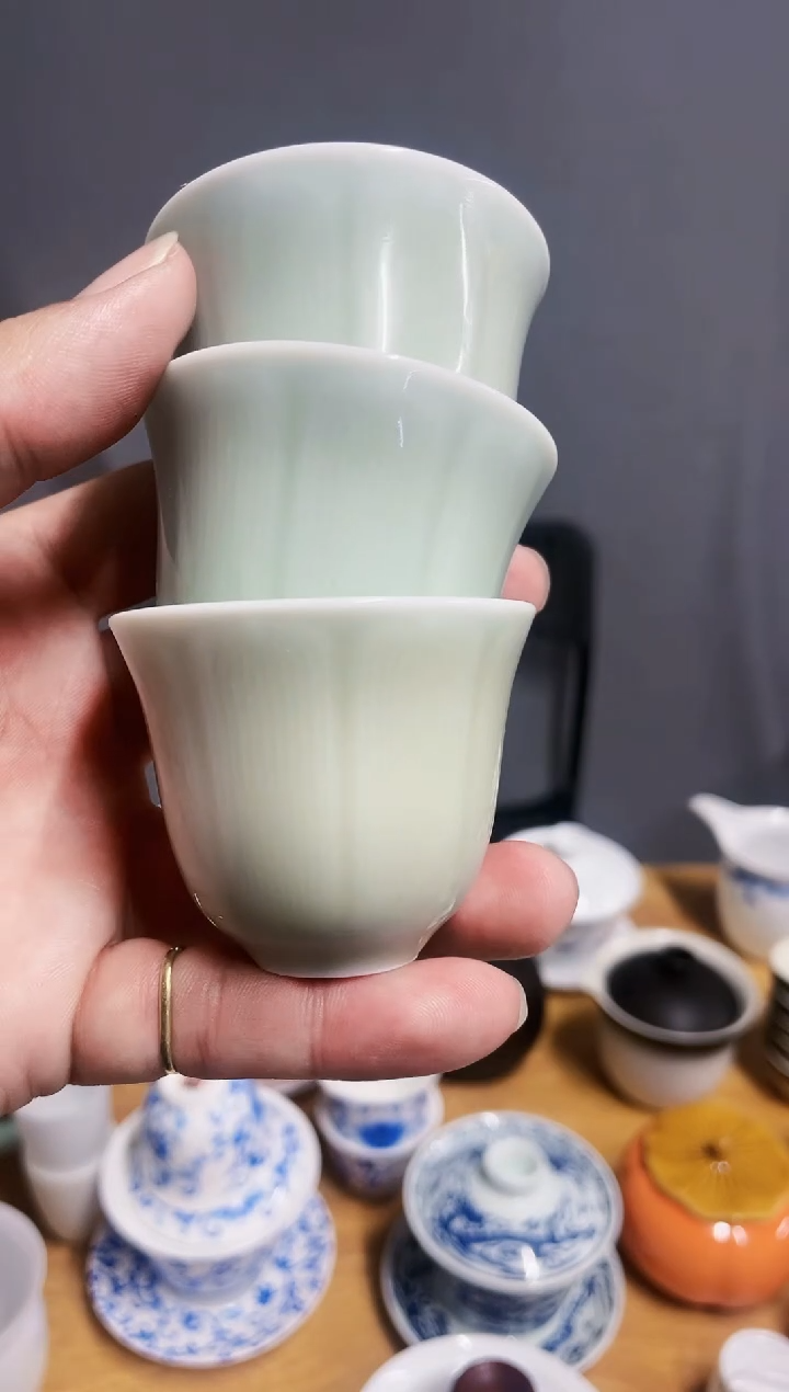 【闪购商品】【瓷心匠物】直播间福利小青杯