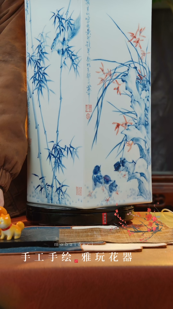 【闪购商品】瓷片景德镇手工手绘陶瓷