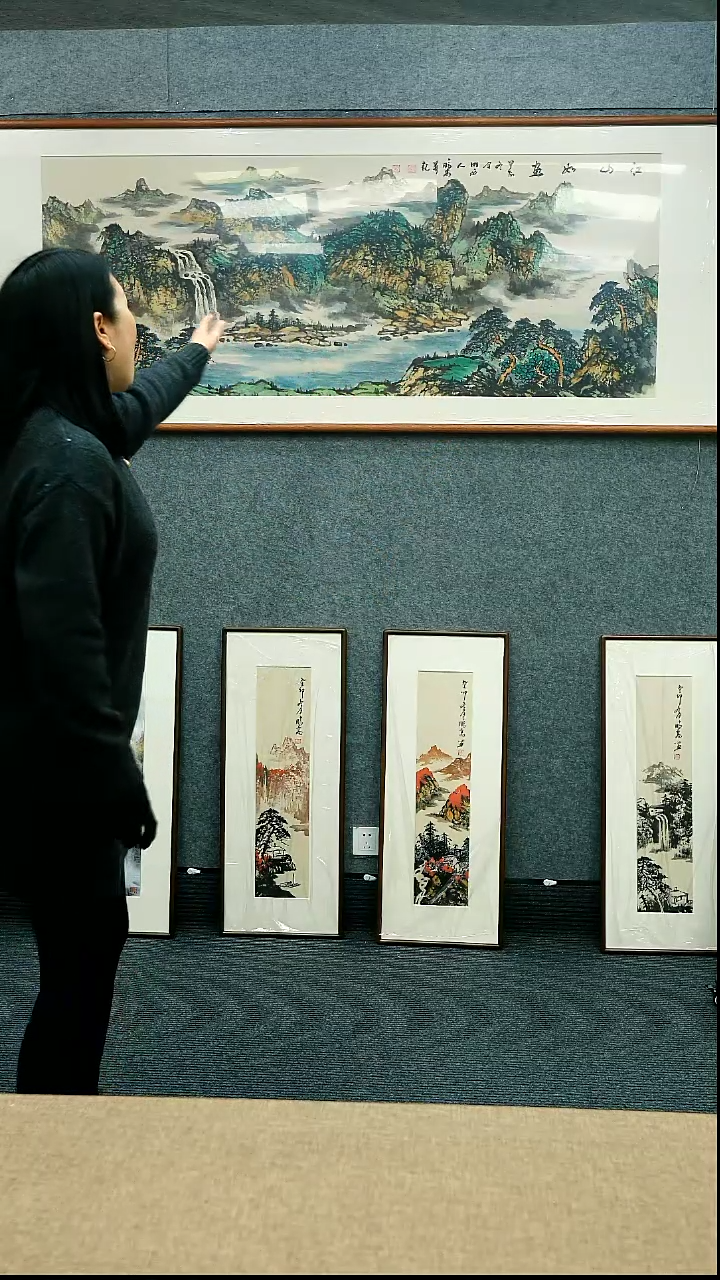 【闪购商品】国画224*89唐鹏高老师山水