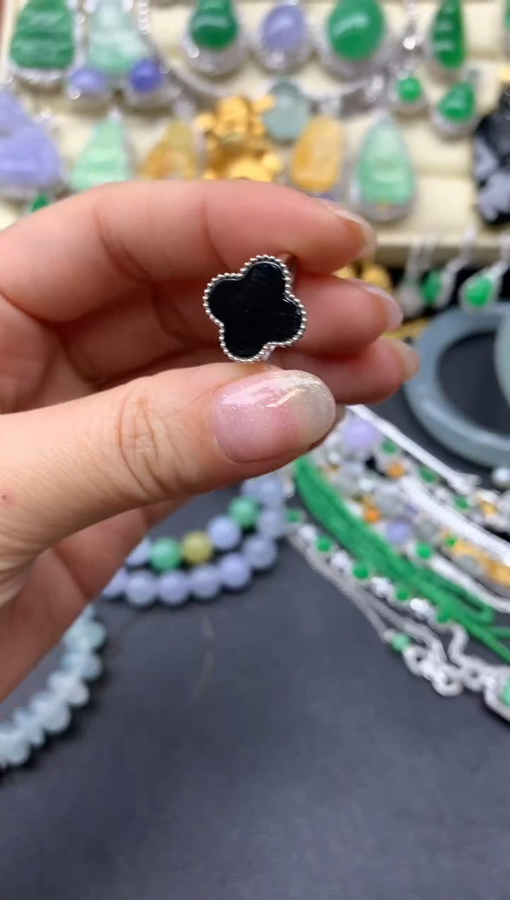 【闪购商品】翡翠戒指18K金镶嵌276-中国好珍宝