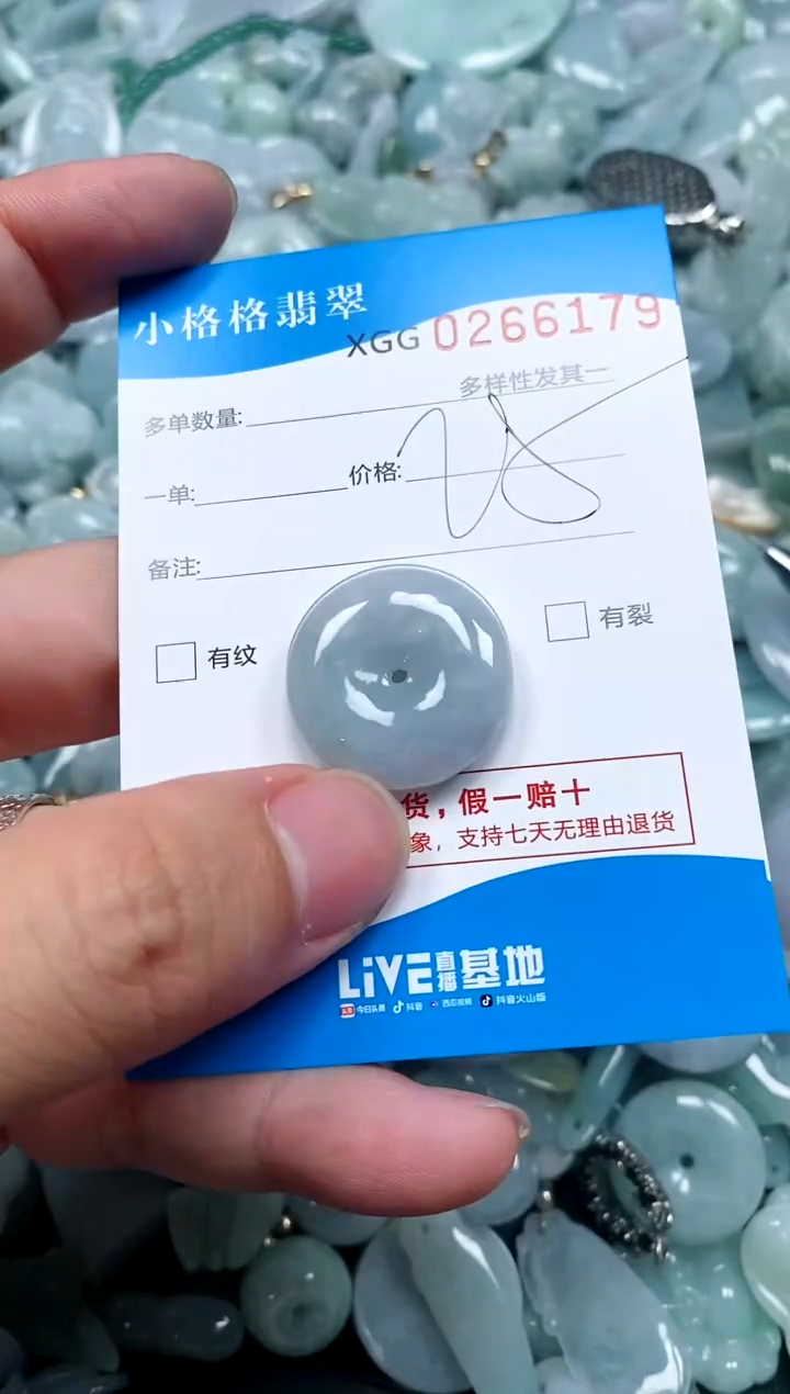 翡翠未镶嵌颈饰闪购商品0266179