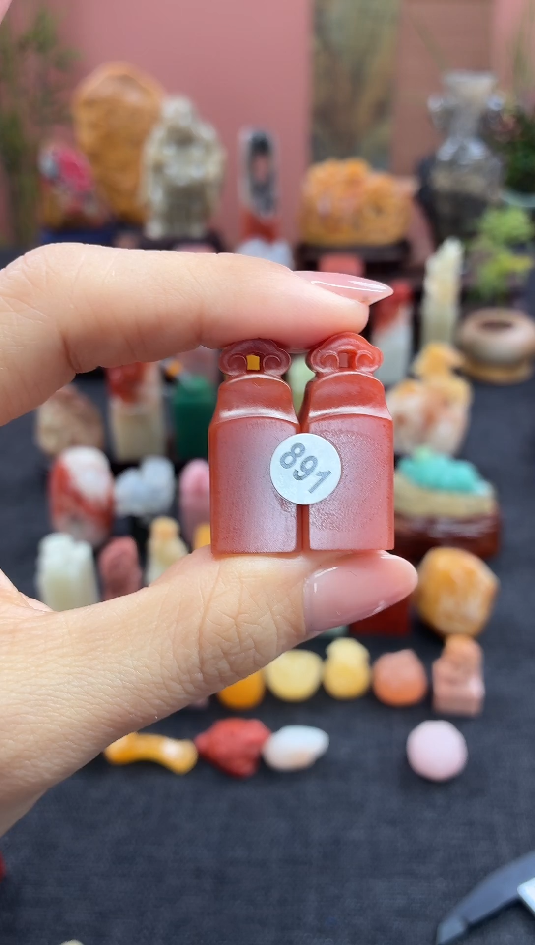 昌化石印石多**波891  