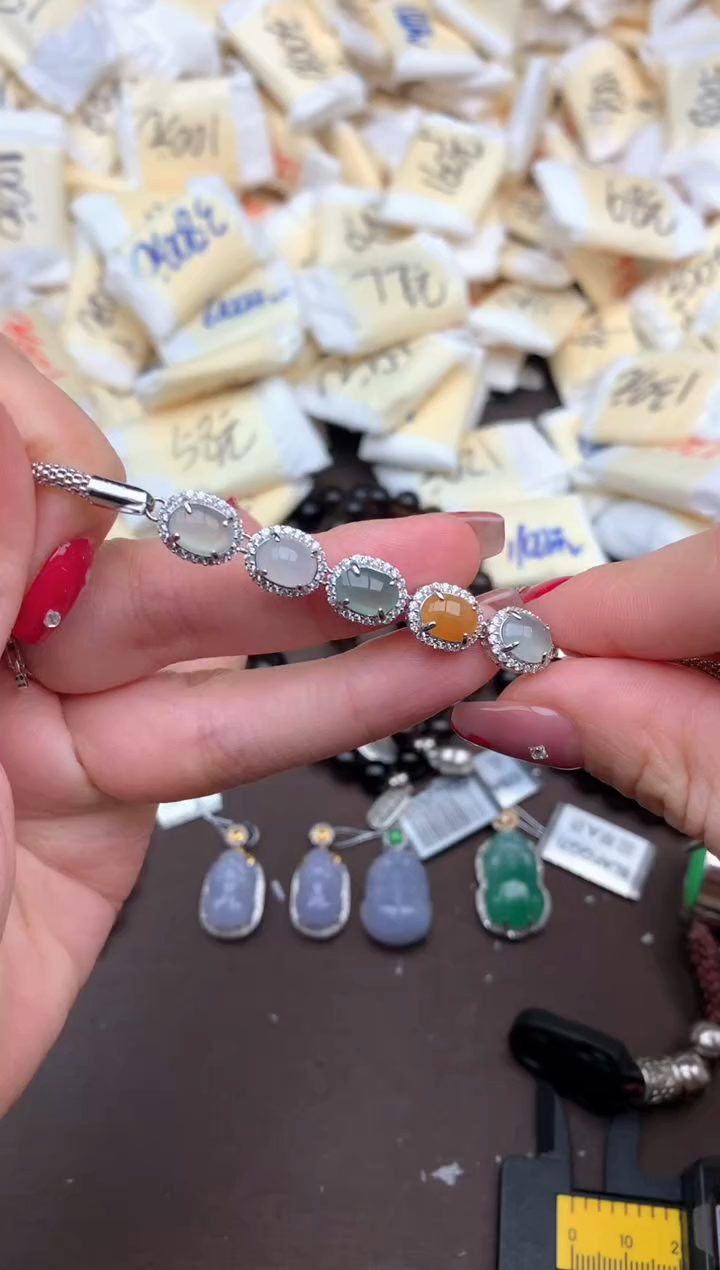 【闪购商品】翡翠挂件银S925镶嵌    一  