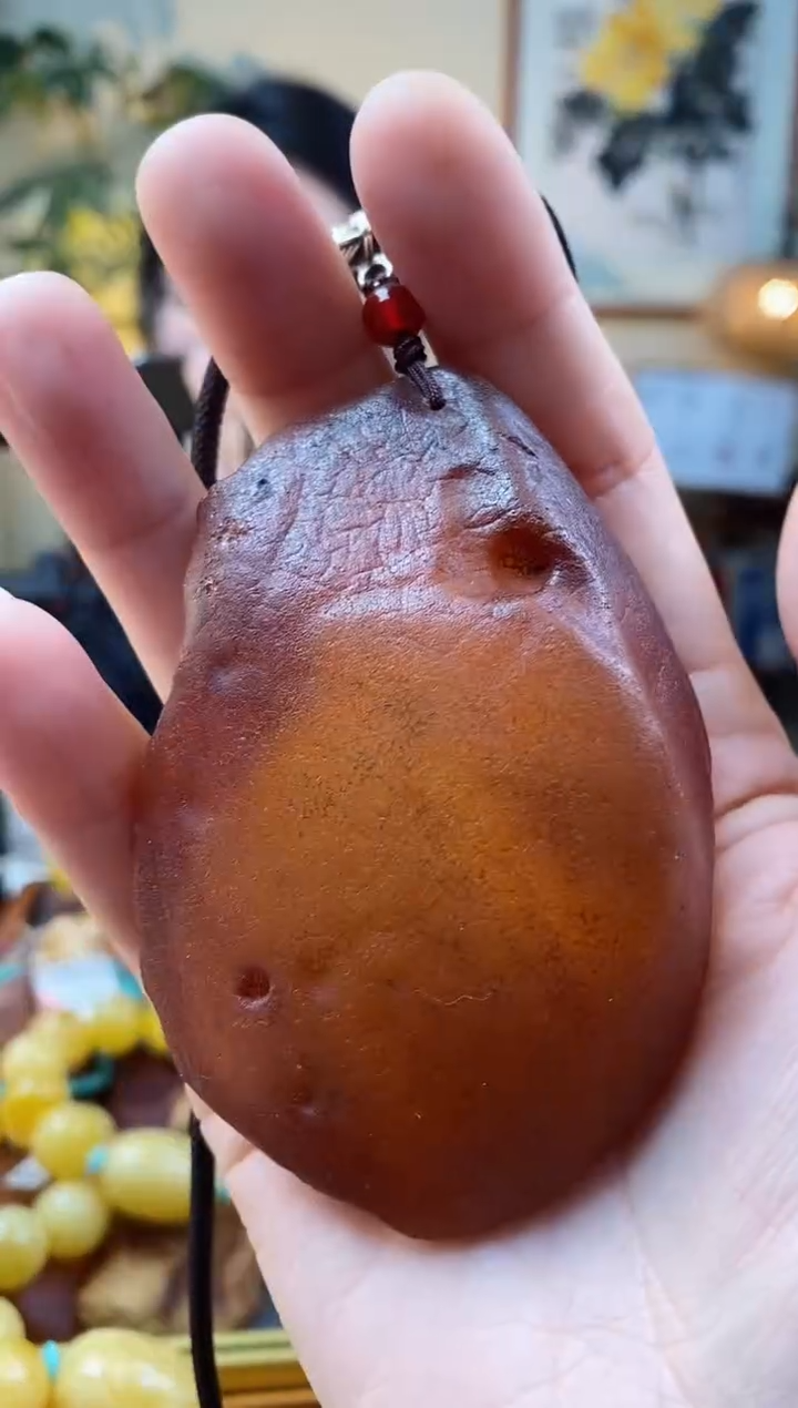 【闪购商品】琥珀颈饰未镶嵌吊坠