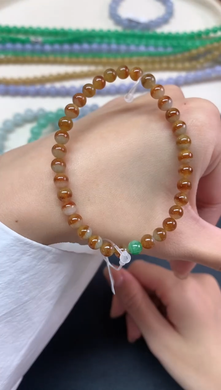 【闪购商品】翡翠手链未镶嵌手串A464|1980